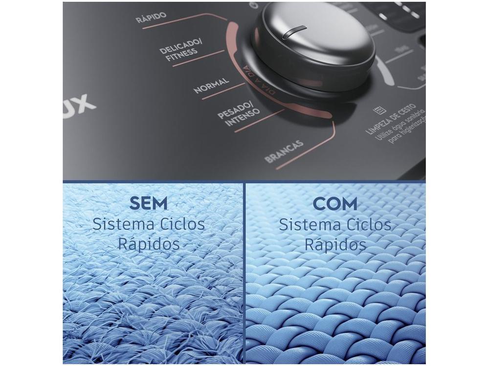 Lavadora de Roupas Electrolux 15kg Cesto Inox 11 Programas de Lavagem Branco Premium Care LEC15 - 8