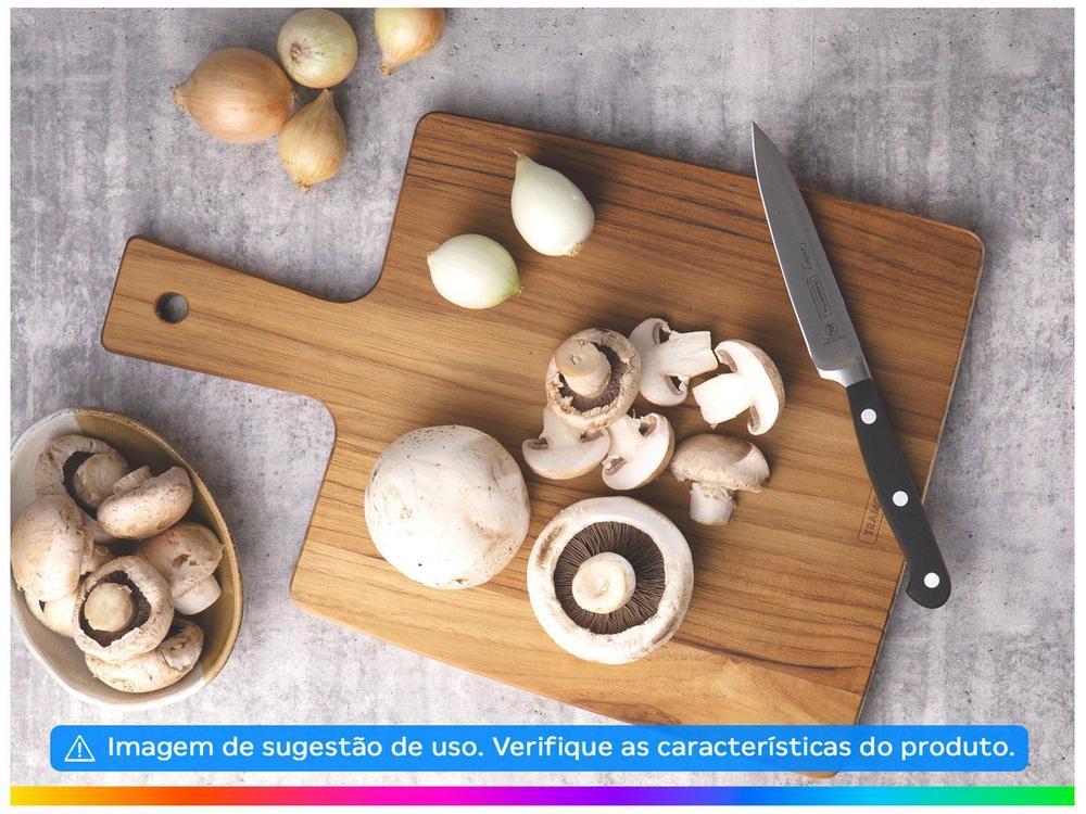 Tábua de Corte de Madeira Retangular Tramontina Kitchen 40x27cm - 12