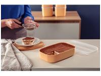 Jogo de Potes de Polipropileno Hermético Tramontina Mixcolor com Tampa Retangular 7 Peças - 20