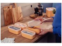 Jogo de Potes de Polipropileno Hermético Tramontina Mixcolor com Tampa Retangular 7 Peças - 6