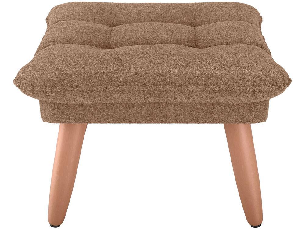 Puff Retangular Marrom Nantes Matrix - 3