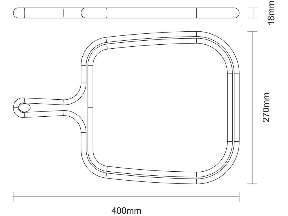 Tábua para Steak de Madeira Retangular Tramontina Provence 40x27cm - 4
