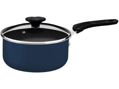 Jogo de Panelas Tramontina Antiaderente de Alumínio Azul Mediterrâneo 5 peças Tunis