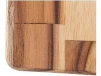 Tábua de Corte de Madeira Retangular Tramontina Kitchen 34x23cm - 6