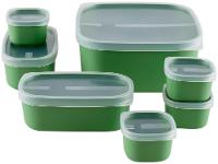 Jogo de Potes Hermético Tramontina com Tampa Mixcolor 7 Peças - 1