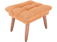 Puff Retangular Mostarda Nantes Matrix - 1