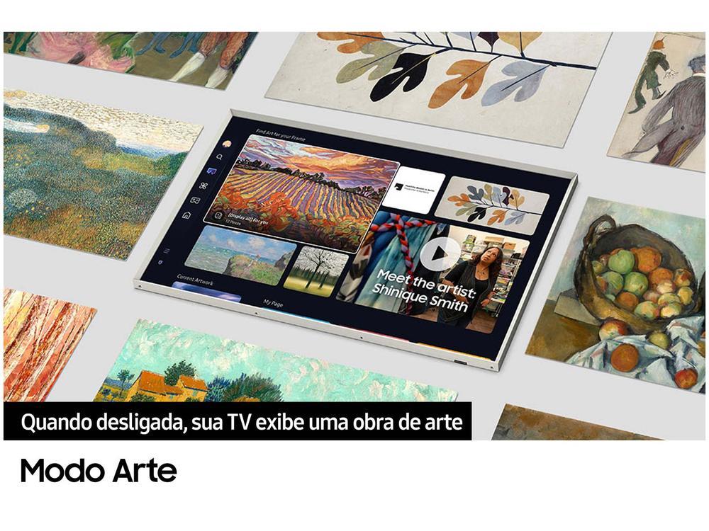 Smart TV 43” 4K UHD QLED Samsung The Frame VA - 8