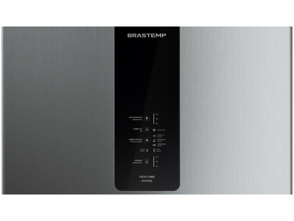 Geladeira/Refrigerador Brastemp Frost Free Duplex Prata 447L BRE57FK - 7