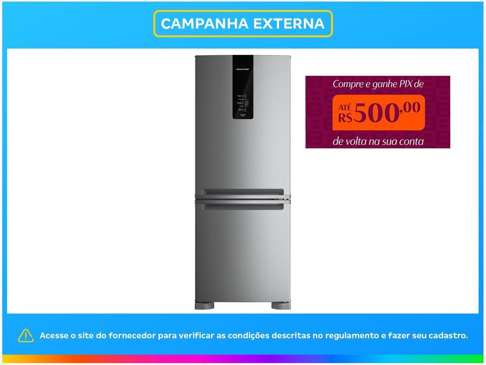 Geladeira/Refrigerador Brastemp Frost Free Duplex Prata 447L BRE57FK - 11