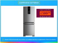 Geladeira/Refrigerador Brastemp Frost Free Duplex Prata 447L BRE57FK - 11