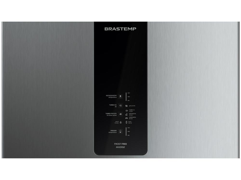 Geladeira/Refrigerador Brastemp Frost Free Duplex Prata 447L BRE57FK - 7