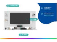 Painel para TV até 55" Caemmun Domínio 4 Prateleiras - 2