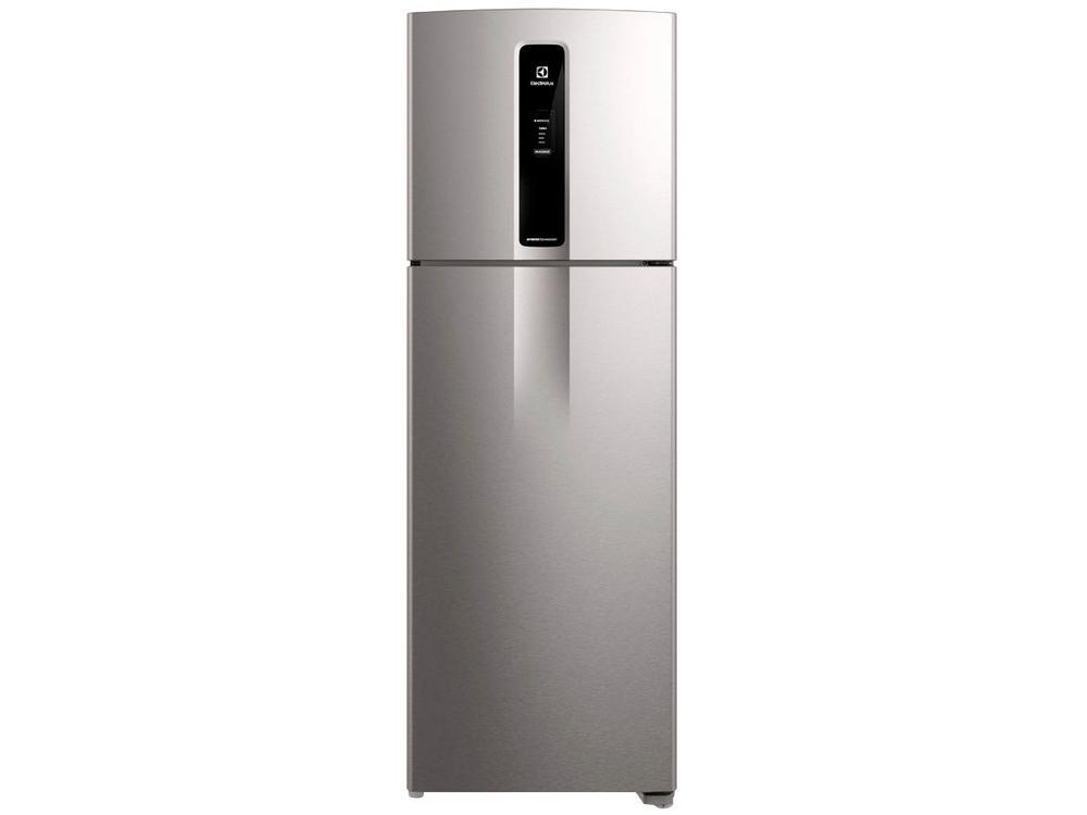 Geladeira/Refrigerador Electrolux Frost Free Duplex Inox Look 390L Efficient AutoSense IF43S - 1