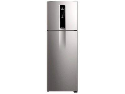 Geladeira/Refrigerador Electrolux Frost Free Duplex Inox Look 390L Efficient AutoSense IF43S