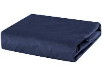 Jogo de Cama Casal 100% Poliéster Marcelino Têxtil Hypercal Azul Marinho 3 Peças - 5