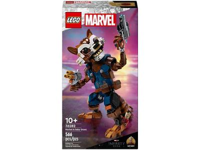 LEGO Super Heroes Marvel Rocket e Groot Bebê