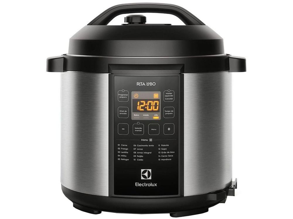 Panela de Pressão Elétrica 6L Electrolux PCC20 4340AJBR483 Rita Lobo - 19
