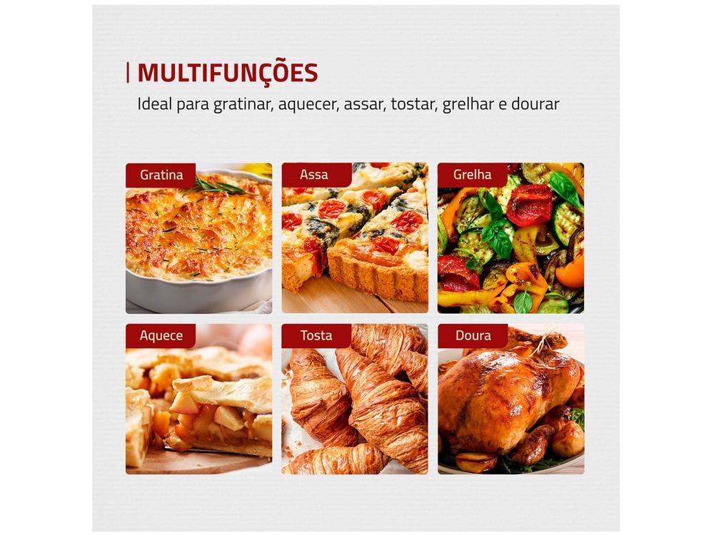 Forno Elétrico de Bancada Mondial com Timer - 5