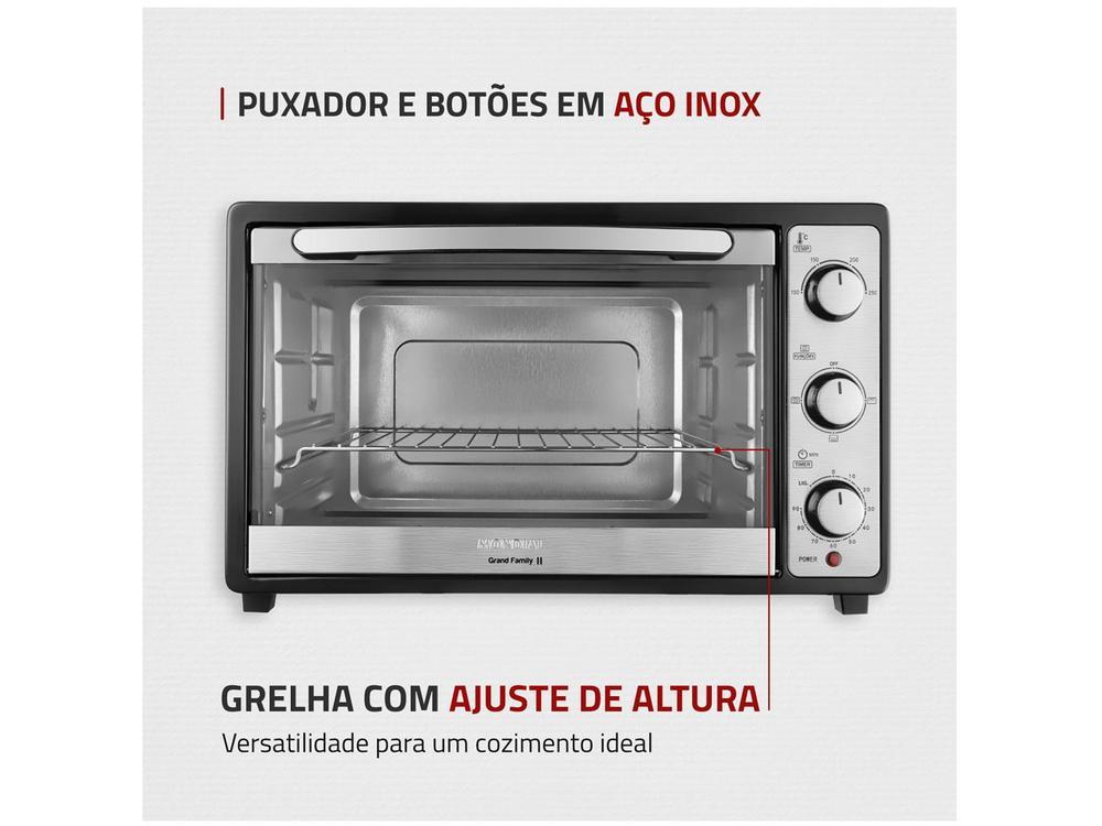 Forno Elétrico de Bancada Mondial com Timer - 7