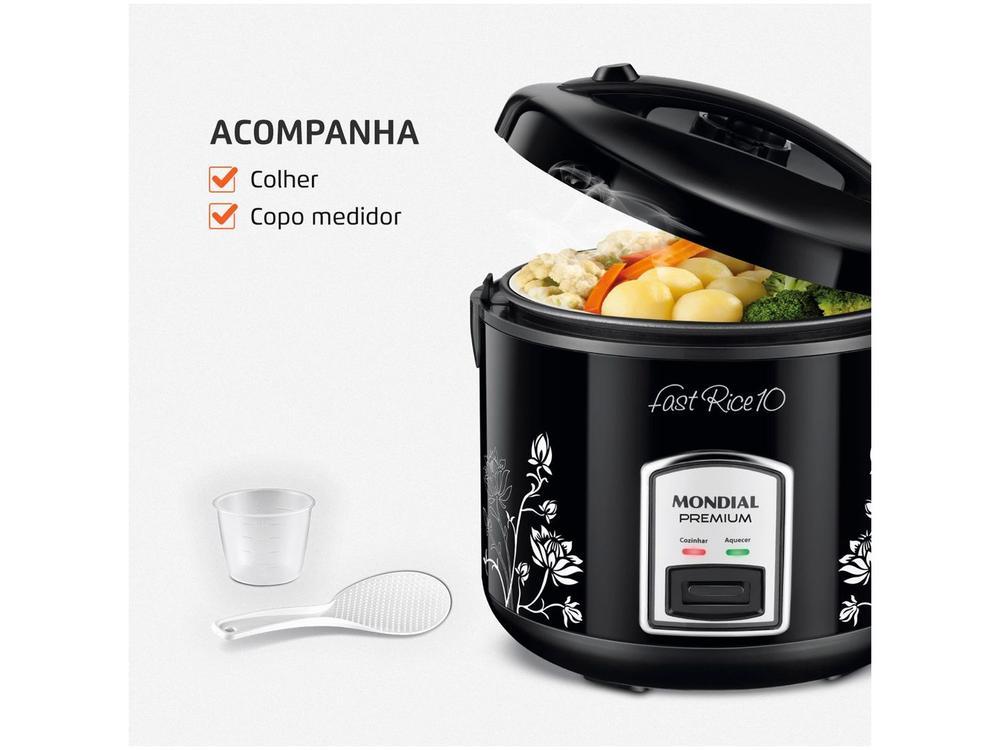 Panela de Arroz Elétrica 10 Xícaras Mondial Fast Rice 10 PE-44-10X - 6