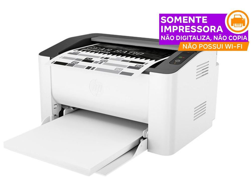 Impressora HP Laser 107A Preto e Branco - 2