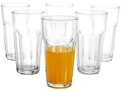 Jogo de Copos de Vidro 450ml 6 Peças Haus Pavillion