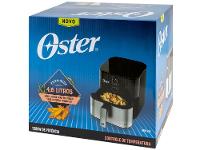 Fritadeira Elétrica sem Óleo/Air Fryer Oster Compact OFRT520 Preta com Timer Inox 4,6L - 9