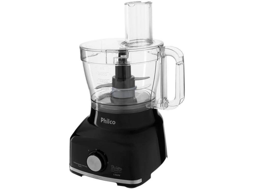 Multiprocessador de Alimentos Philco 1700W Preto PMP1600P 9 em 1 - 5