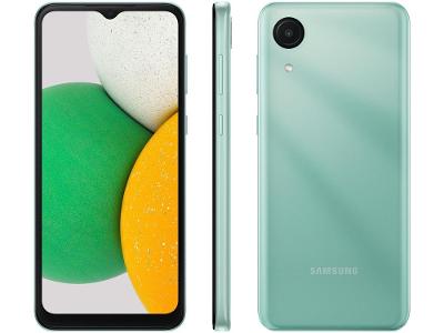 Smartphone Samsung Galaxy A03 Core 32GB Verde Octa-Core 4G 2GB RAM 6,5” Câm. 8MP + Selfie 5M