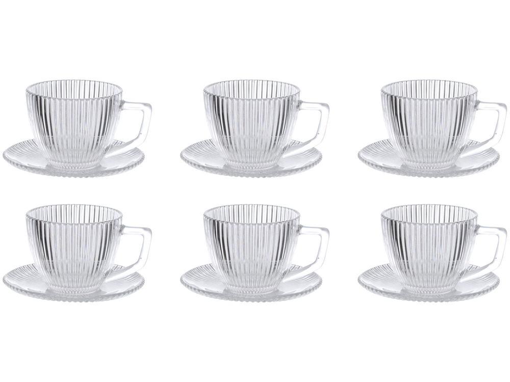 Jogo de Xícaras de Chá 230ml Hauskraft Graffiato 6 Peças - 1