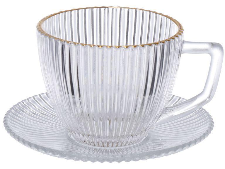 Jogo de Xícaras de Chá 230ml Hauskraft Graffiato 6 Peças - 2