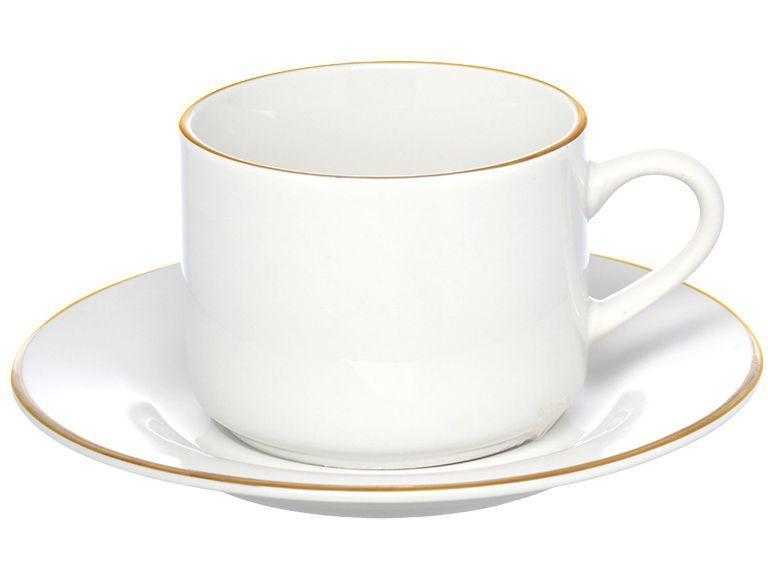 Jogo de Xícaras de Chá de Porcelana 200ml Hauskraft Royal 4 Peças - 2