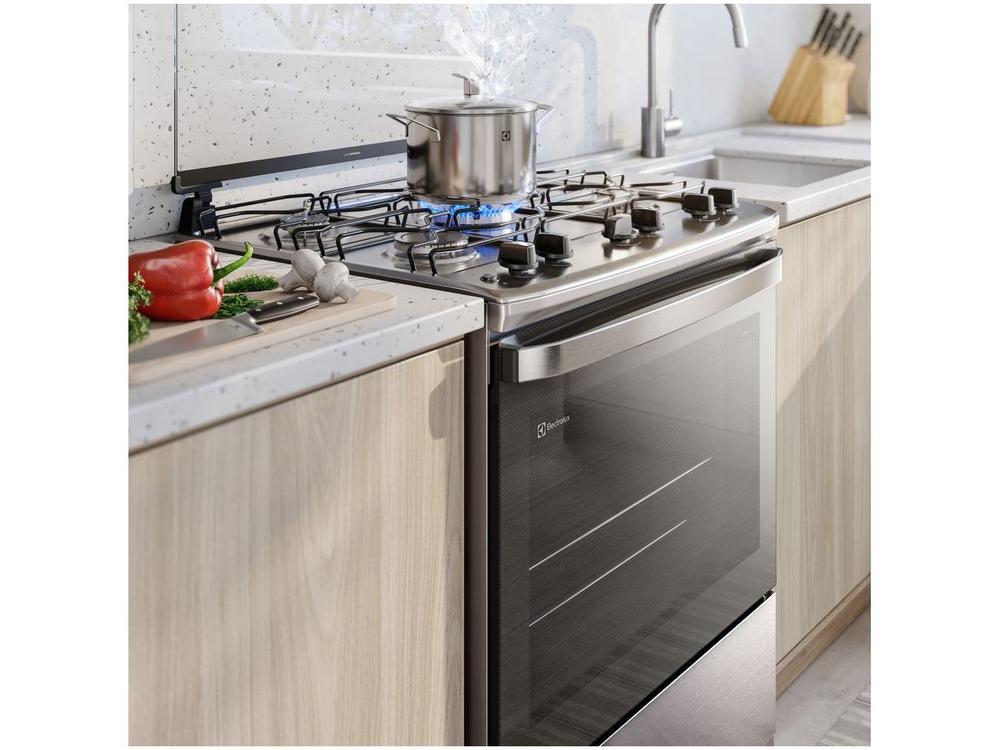 Fogão 5 Bocas Electrolux Cinza Efficient PerfectCook FE5IC - 7