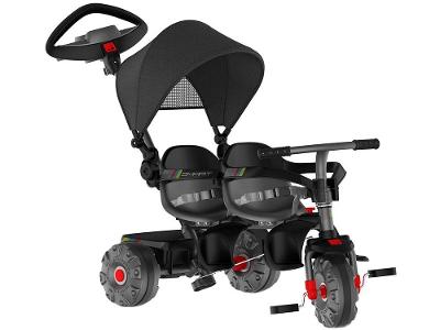 Triciclo Infantil Duplo Smart 1314 com Capota 