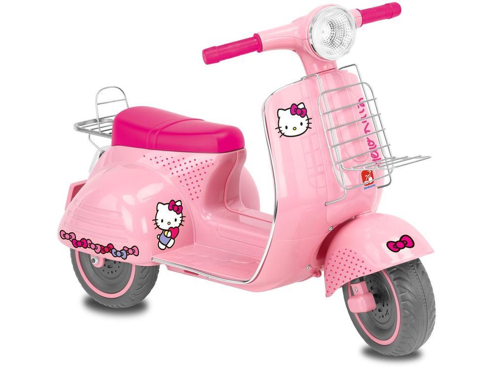 Moto Elétrica Infantil 6V Lambreta 2 Marchas  - 11