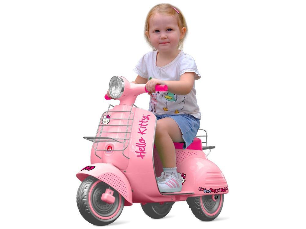 Moto Elétrica Infantil 6V Lambreta 2 Marchas  - 2