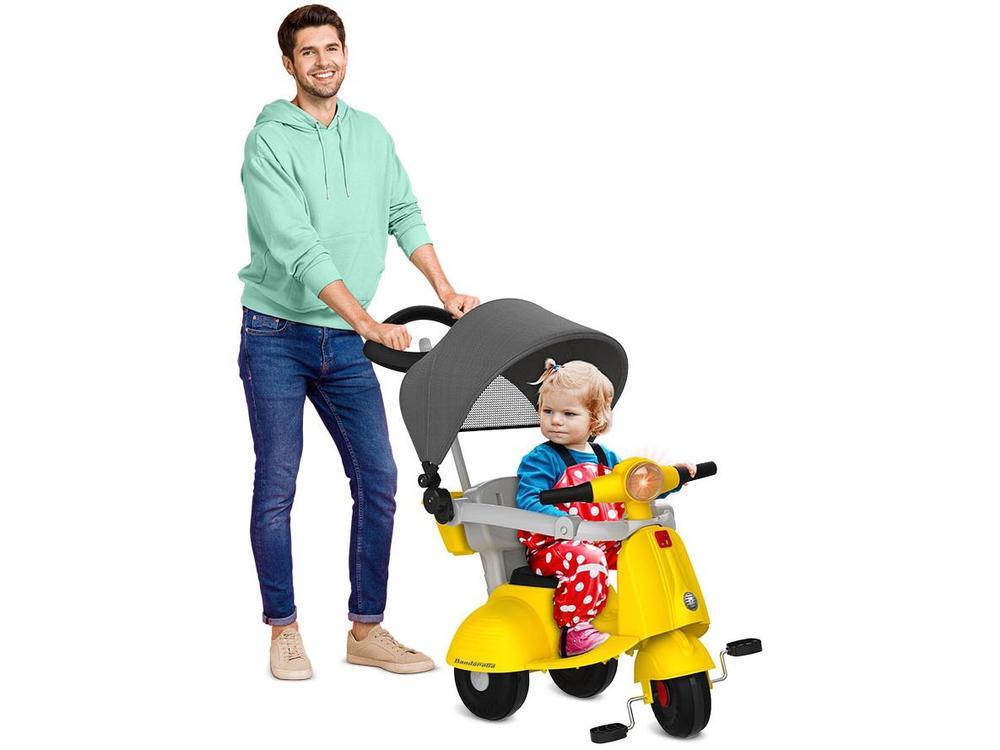 Triciclo Infantil com Empurrador e Pedal 1240  - 2