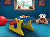 Mesa Infantil com Banco de Atividades Bandeirante - 2