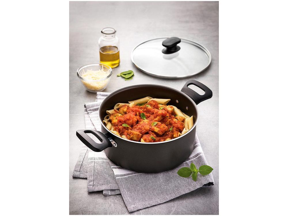 Caçarola Tramontina Antiaderente Grafite 3,7L 22cm Loreto 20382022 - 2