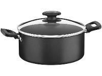 Caçarola Tramontina Antiaderente Grafite 3,7L 22cm Loreto 20382022 - 1