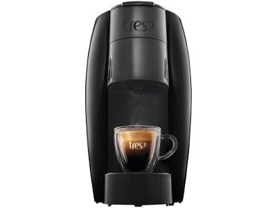 Cafeteira Espresso TRES 3 Corações Lov 15 Bar Preta