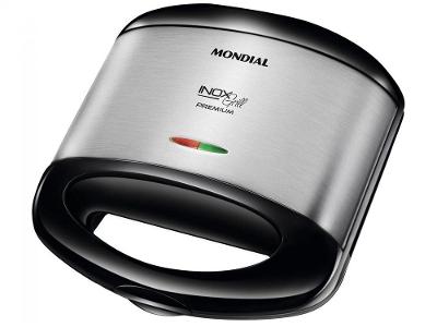Grill/Sanduicheira Mondial Premium S-07 Retangular 850W