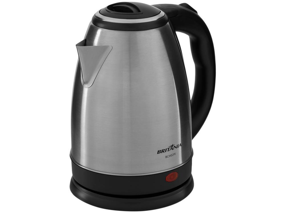 Chaleira Elétrica Britânia BCH02PI Prata e Preta - 3