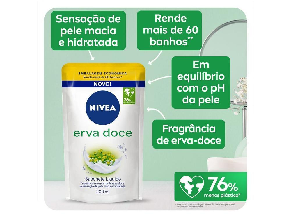 Sabonete Líquido Nivea Erva Doce Refil - 9