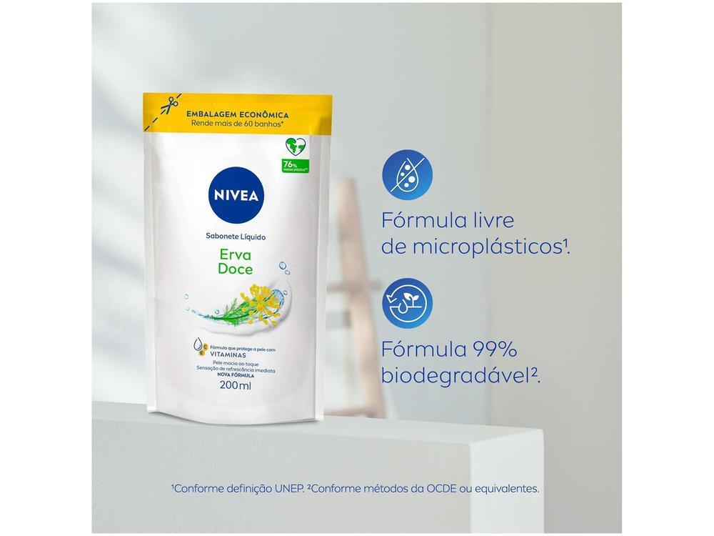 Sabonete Líquido Nivea Erva Doce Refil - 7