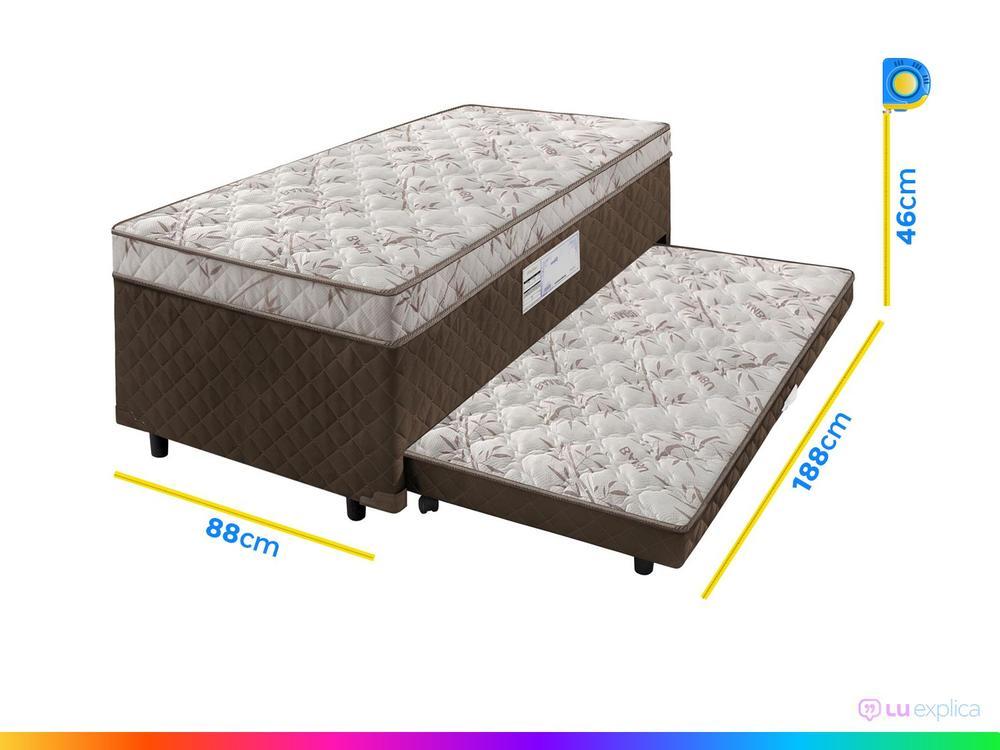 Cama Box Solteiro SMP com Cama Auxiliar  - 4