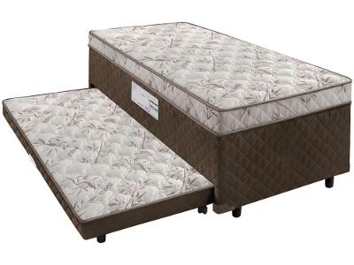 Cama Box Solteiro SMP com Cama Auxiliar 