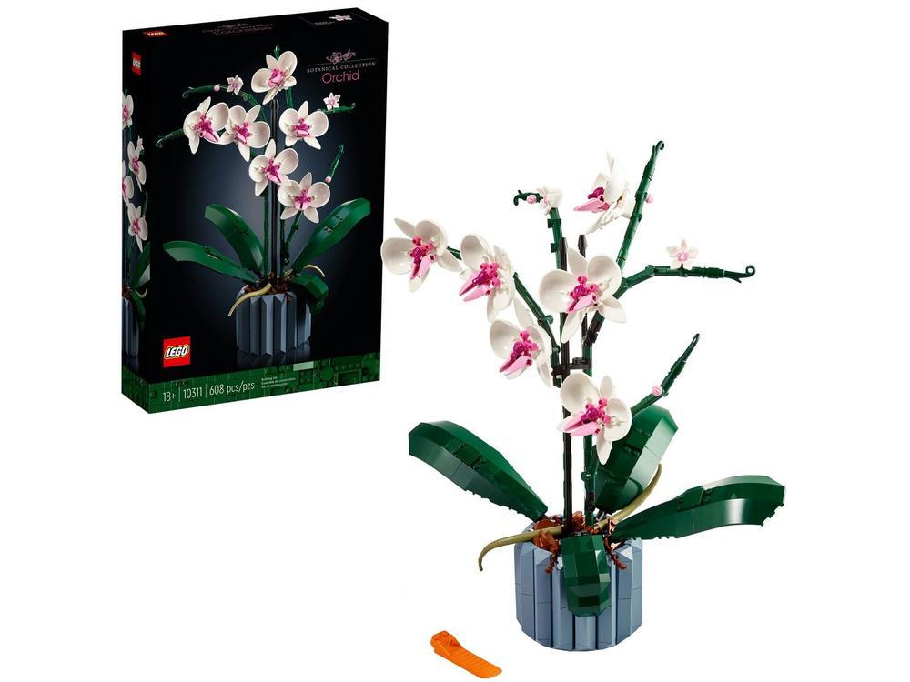 LEGO Creator Expert Orquídea 608 Peças - 1