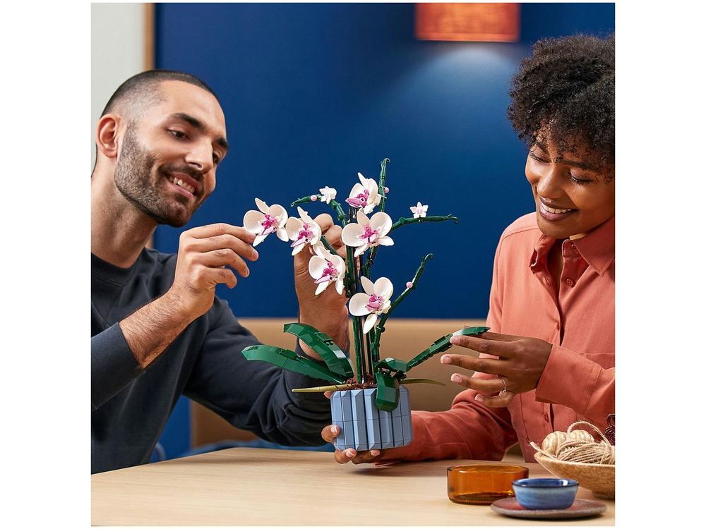 LEGO Creator Expert Orquídea 608 Peças - 4