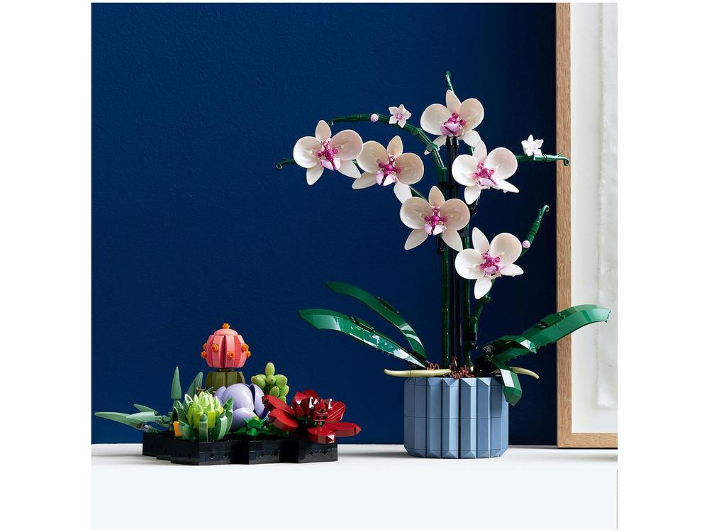 LEGO Creator Expert Orquídea 608 Peças - 5